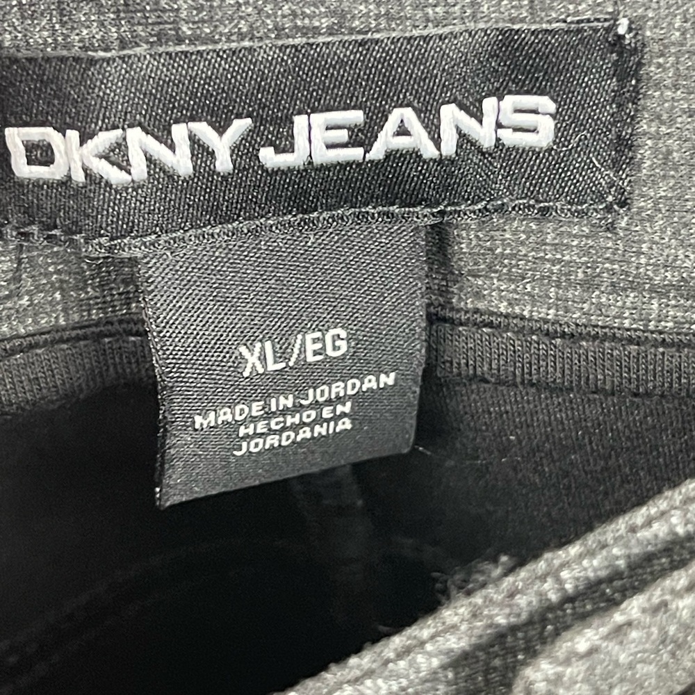 NWT- DKNY Jeans dress pants. Size 16 (XL) in Gray. - Picture 8 of 10